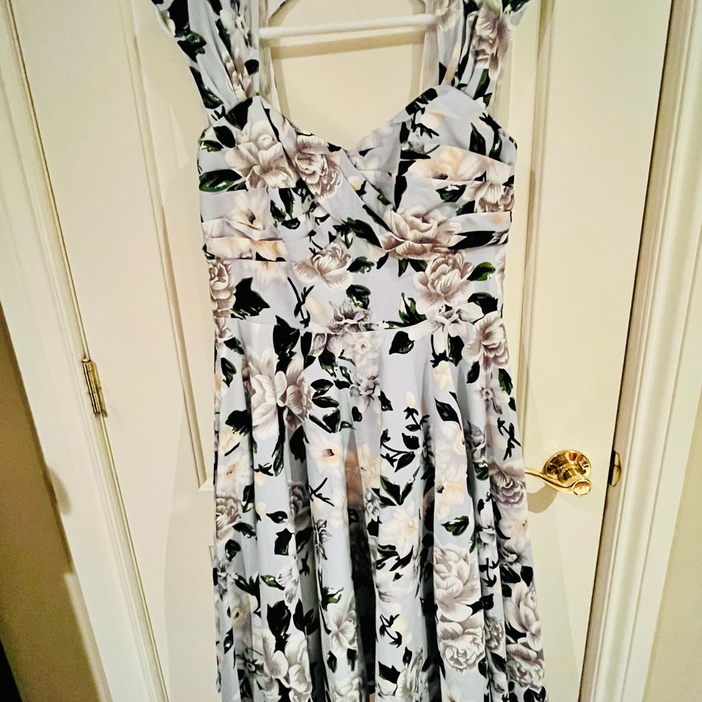 Floral Print Midi Dress